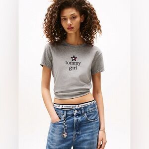 NWT Tommy Hilfiger Tommy Girl Graphic Regular T-Shirt